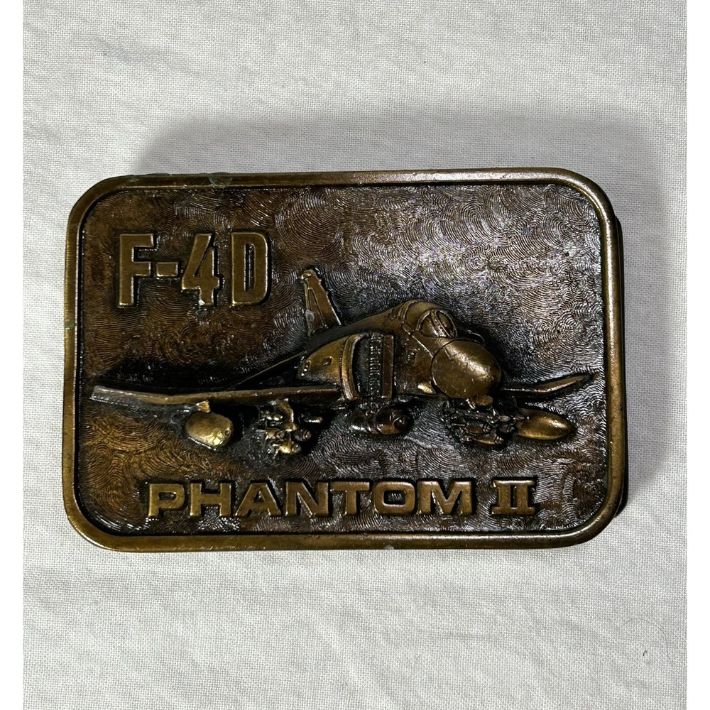 Buckle F-4D Phantom II Belt Buckle, Buckle only Airplanes Fighter Jet Military